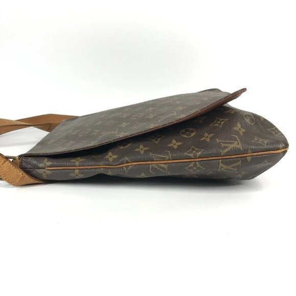 LOUIS VUITTON M51256 Monogram Musette Bag Crossbody Shoulder Bag Brown - Picture 7 of 16